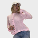 cardigan con arricciature france